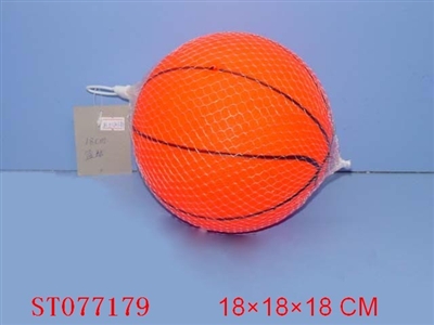 18CM充气足球篮球 - ST077179