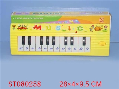 12KEY ELECTRONIC ORGAN - ST080258