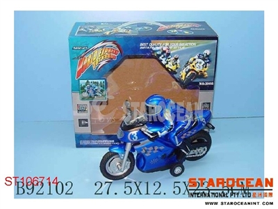 惯性坐人摩托车 - ST106714