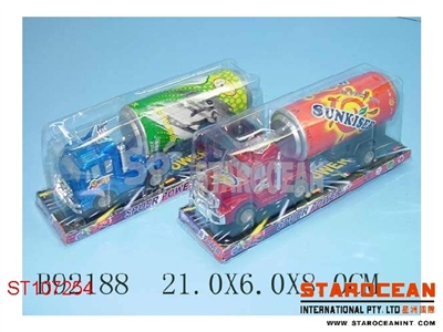 二款喷惯性饮料车 - ST107254
