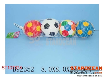 4PCS 3FOOTBALL - ST107374