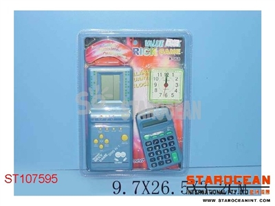 3IN1 ELECTRONIC GAME - ST107595