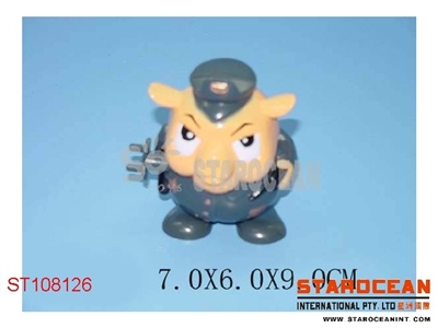 WIND-UP POLICE PIG - ST108126