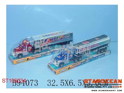 二款镀惯性货柜油罐车 - ST109034