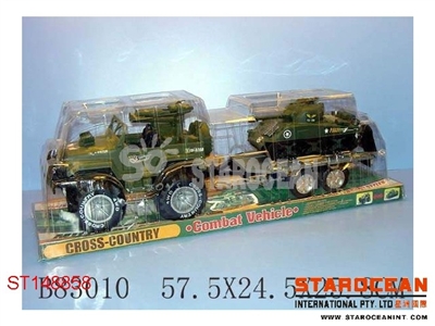 FRICTION CAR W/TANK - ST148858