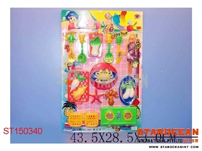 TABLEWARE W/DOLL - ST150340