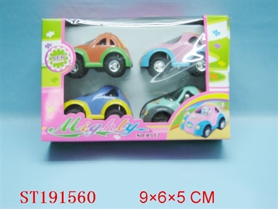 CARTOON PULL BACK CAR - ST191560