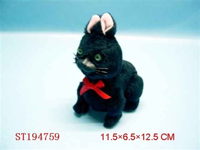 彩袋上链猫可装糖管 - ST194759