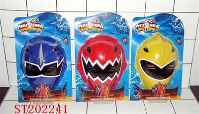 POWER RANGER + MASK(3 ASST) - ST202241