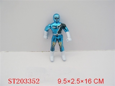 PLATE SUPER MAN WITH LIGHT - ST203352