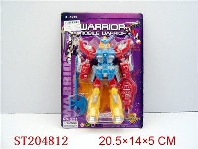 ROBOT WITH LIGHTS(3 COLORS ASSORTED) - ST204812
