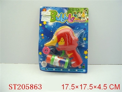 B/O HUBBLE-BUBBLE GUN WITH MUSIC - ST205863