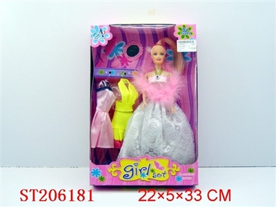 BEAUTY DOLL(6 STYLES ASST) - ST206181