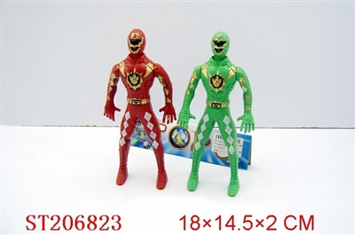 CARTOON FIGURE WITH LIGHTS(2 PCS) - ST206823