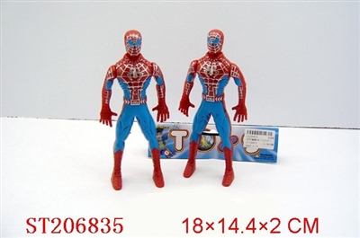 SPIDER MAN WITH LIGHTS(2 PCS) - ST206835