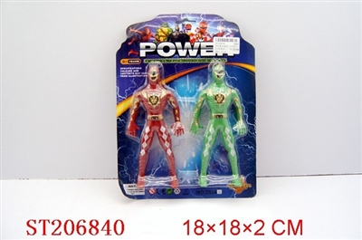 CARTOON FIGURE WITH LIGHTS(2 PCS) - ST206840