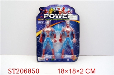 SPIDER MAN WITH LIGHTS(2 PCS) - ST206850