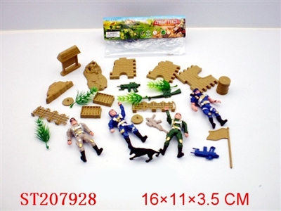SOLDIER(3 COLORS 4 STYLES ASSORTED) - ST207928