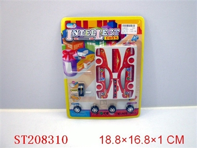 PUZZLE PULL-BACK CAR(2 STYLES ASSORTED) - ST208310