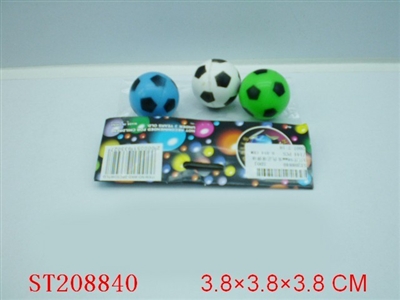 38mm FOOTBALL MARBLES(3PCS) - ST208840