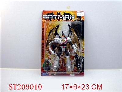 BAT MAN WITH LIGHT (2 COLORS ASSORTED) - ST209010