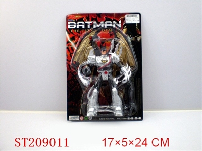BAT MAN WITH LIGHT (2 COLORS ASSORTED) - ST209011