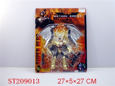 BAT MAN WITH LIGHT (2 COLORS ASSORTED) - ST209013