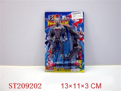 BLACK SPIDERMAN WITH BOW AND LIGHT - ST209202