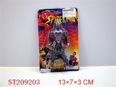BLACK SPIDER MAN WITH LIGHT - ST209203