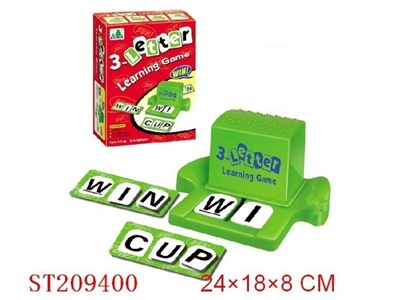 3-LETTER LEARNING GAME - ST209400