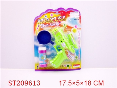 BUBBLE GUN WITH/LIGHT AND MUSIC - ST209613