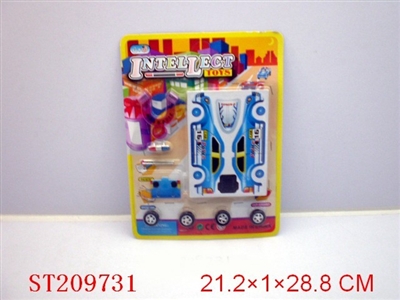 PUZZLE MAGNETIC CAR(2 STYLES ASSORTED) - ST209731