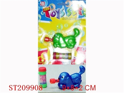 CARTOON DOG BUBBLE (5 STYLES ASSORTED) - ST209908