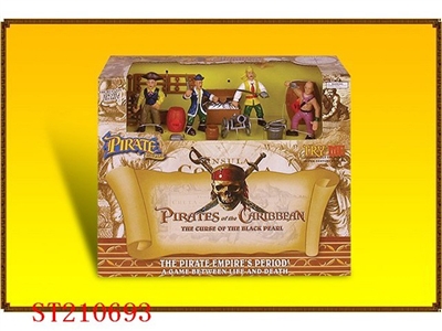 PIRATE PLAY SET WITH BATTERY OPERATED - ST210693