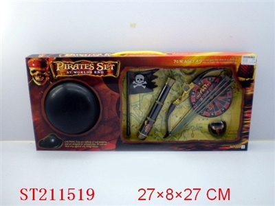 PIRATE PLAY SET - ST211519