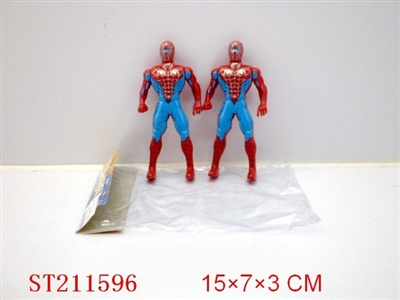 SPIDERMAN WITH LIGHT(2PCS) - ST211596