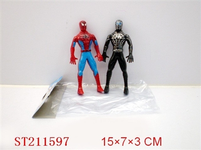 SPIDERMAN WITH LIGHT(2PCS) - ST211597