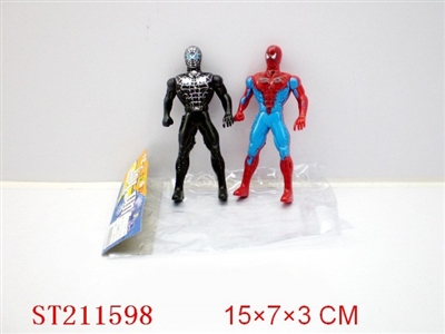 SPIDERMAN WITH LIGHT(2PCS) - ST211598