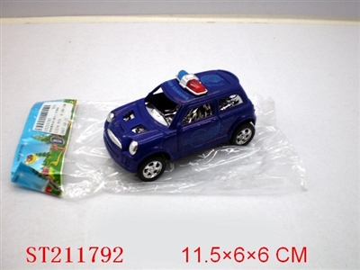 喷漆惯性迷尔警车(三色混装) - ST211792