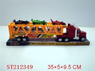 惯性拖栏拖6只方程车/二色混装 - ST212349