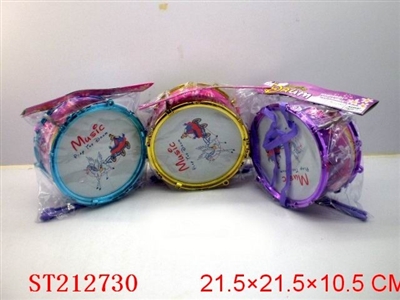 PLATED CHRISTMAS DRUM(4 COLORS ASSORTED) - ST212730