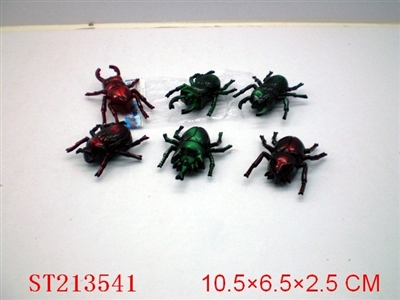PULL-BACK BEETLE(6 STYLES ASS) - ST213541