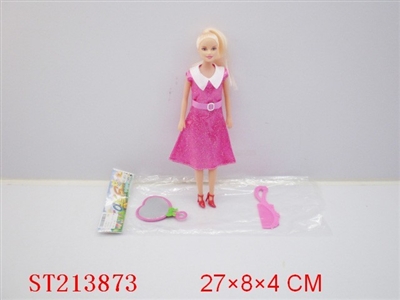 BEAUTY DOLL WITH COMB AND GLASS - ST213873