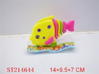 PULL-BACK CARTOON FISH - ST214644