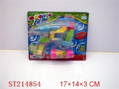 B/O BUBBLE BUBBLE GUN WITH LIGHT - ST214854