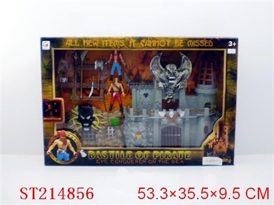 PIRATE PLAY SET WITH LIGHT AND MUSIC - ST214856