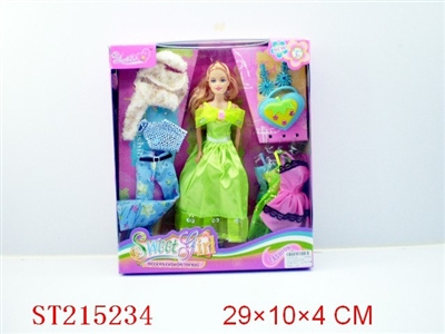 11.5 INTH BEAUTY DOLL (3 STYLES) - ST215234