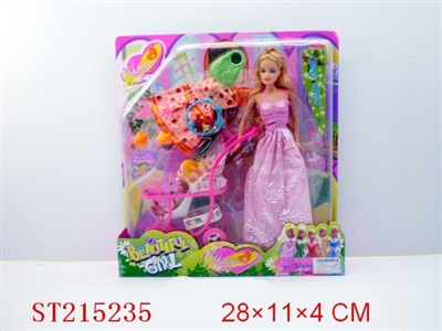 11.5 INTH BEAUTY DOLL(3 STYLES ) - ST215235