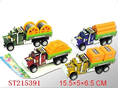 惯性工程车(四款混装） - ST215391