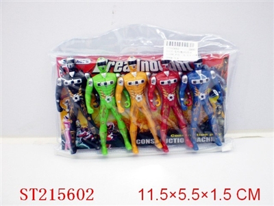 WARRIOR WITH LIGHT(5PCS 5 COLORS) - ST215602